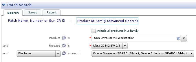 Ultra 20 M2 Download on My Oracle Support