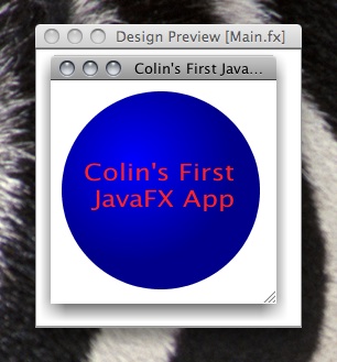 My First JavaFX App