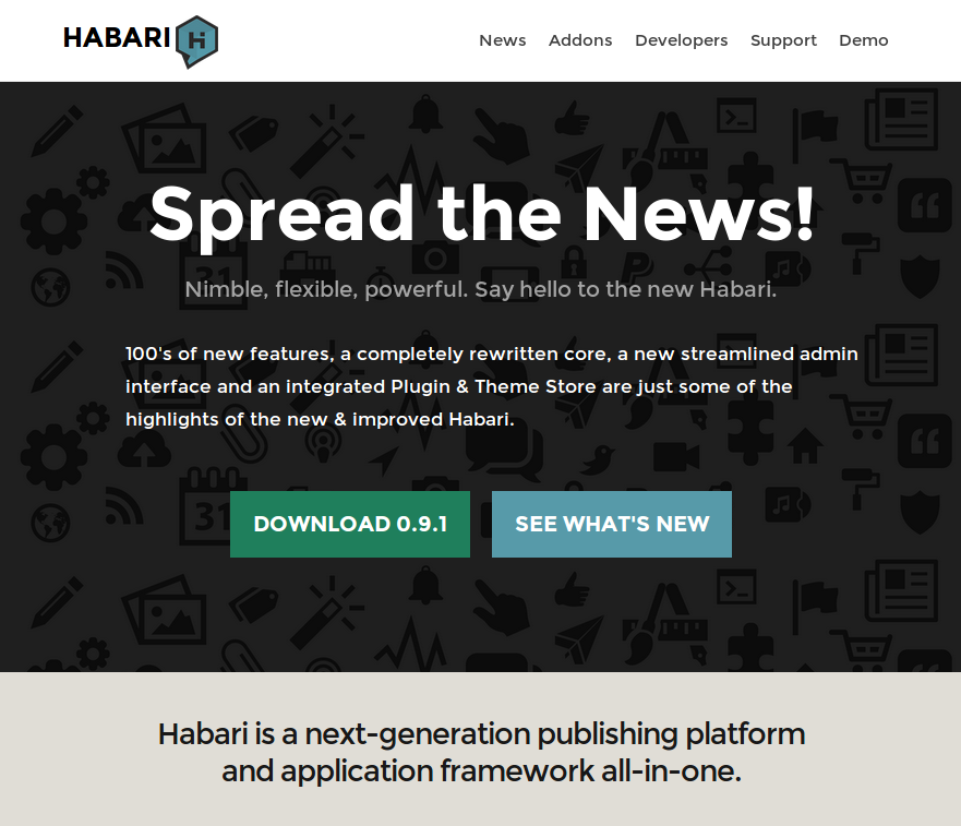 New Habari Site